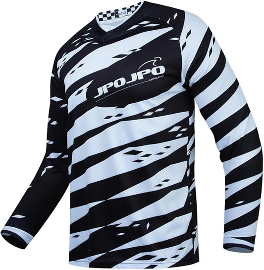 Dirt Bike Jersey for Youth, Kids Mountain Bicycle Shirt Long Sleeve Children Downhill Jerseys for Motorcycle Motocross