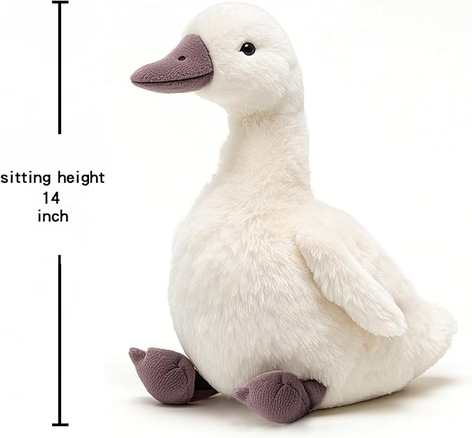 Duck Stuffed Animal – Cute Duck Plush Toy for Kids & Adults – Birthday Surprise & Room Decor –A Cuddly Companion for Everyday hugs and Bedtime