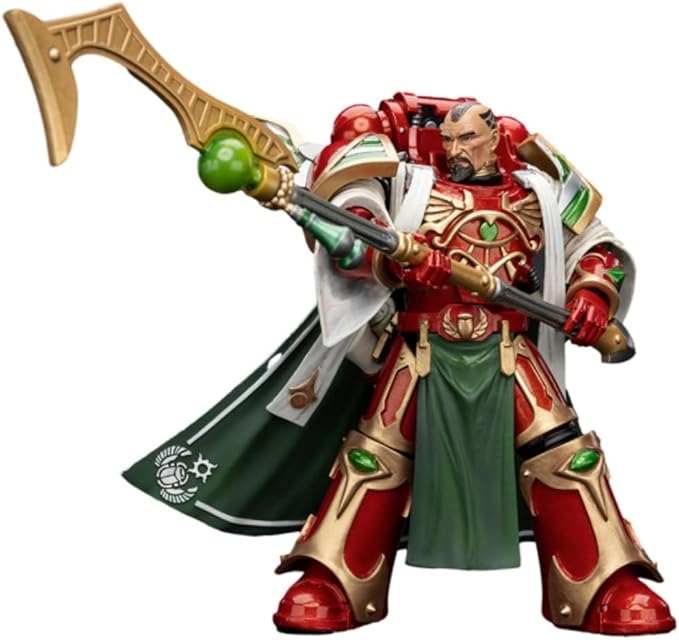 JOYTOY Warhammer 30K Thousand sons 4.8 inch Magistus Amon 1:18 Scale Action Figure Mecha Joy Toy Collection Model