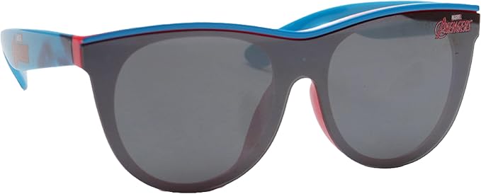 ARKAID Marvel Kids Sunglasses | Iron Man & Captain America Dress-Up Accessories | UV400 | One Size Fits Most Kids
