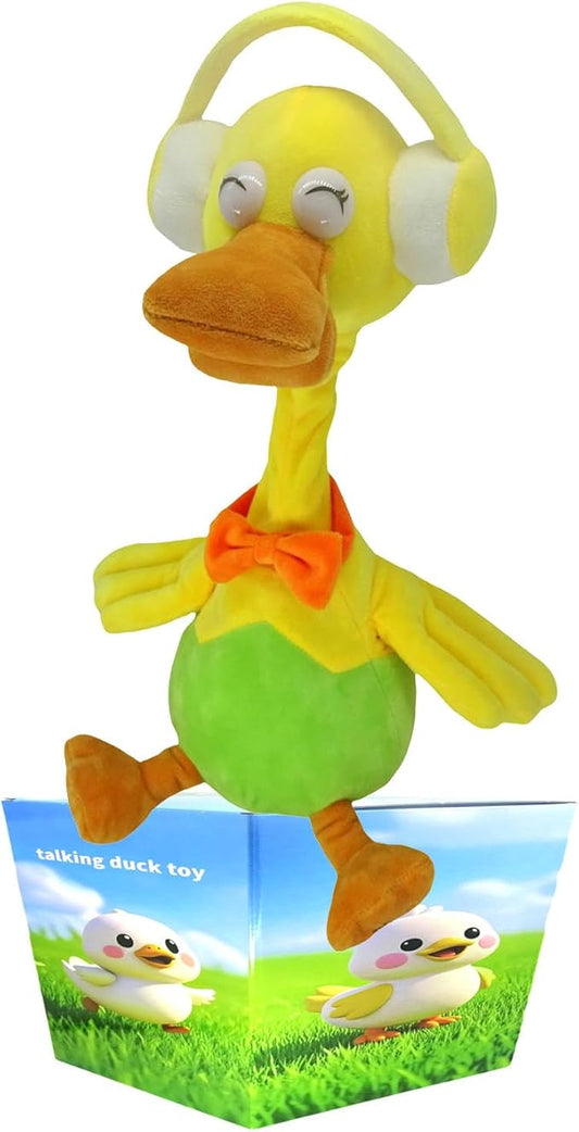 Ducks That can Sing with Music, Repeat, Plush Toys, Children's Gift Ducks,Adorable Interactive Duck Toy