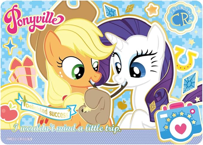 Kayou My Little Pony Friendship Eternal Cards, Fun Moment Edition, English Series 1, Display Box with 12 Packs, 127 Cards, 7 Rarity Levels