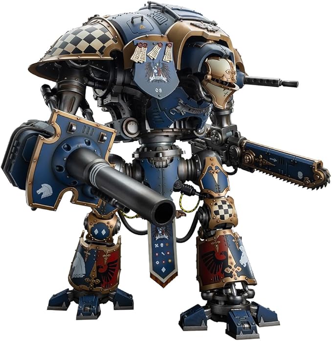 JOYTOY Action Figure 1/18 Warhammer The Horus Heresy Imperial Knights House Terryn Knight Paladin Collection Model Birthday Gifts