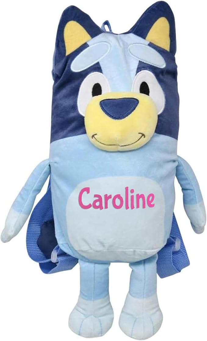 DIBSIES Personalized Plush Character Carry Along Created Using Bluey 14” Carry Along