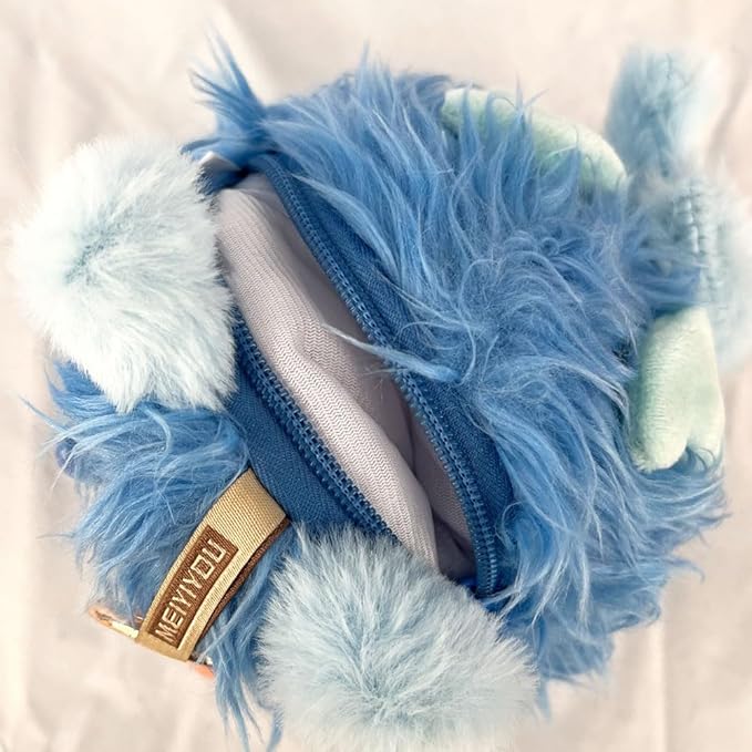 Plush Doll Purse, Plush Toy, Plush Pendant (Blue)
