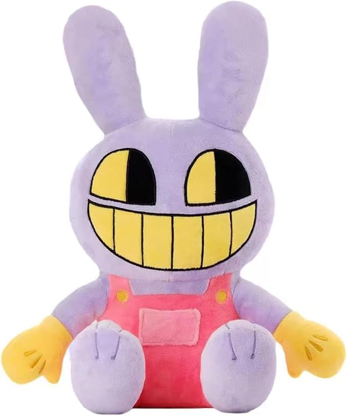 The Amazing Digital Circus Plush,10" Jax Plushies Toy Gift, Cute Stuffed Figure Doll for Kids and Adults, Birthday Halloween Christmas Choice for Boys Girls