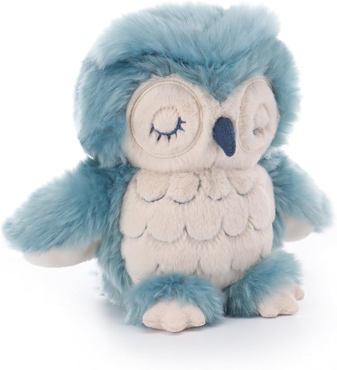 Apricot Lamb Mysterious Owl Stuffed Animals for Kids, Soft Cute Plush Toys for Baby Girl and Boy, 6.5 Inches