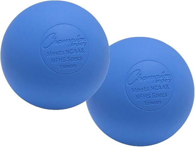Champion Sports Lacrosse Balls & Rhino Skin Balls – Official Size, SEI Certified, Multiple Colors