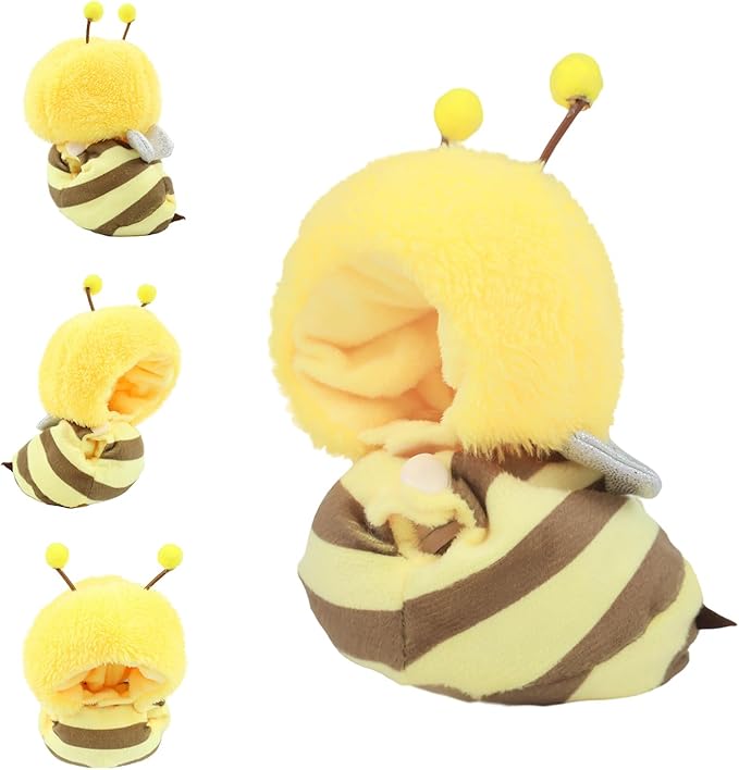 Clothes for labubu17cm Accessories Suit Cute Clothes for Doll Dress up Animal Style Outfits (NO Doll)(Bee)
