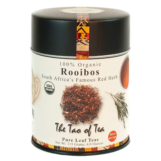 The Tao of Tea, Rooibos Tea, Loose Leaf, 4 Ounce Tin