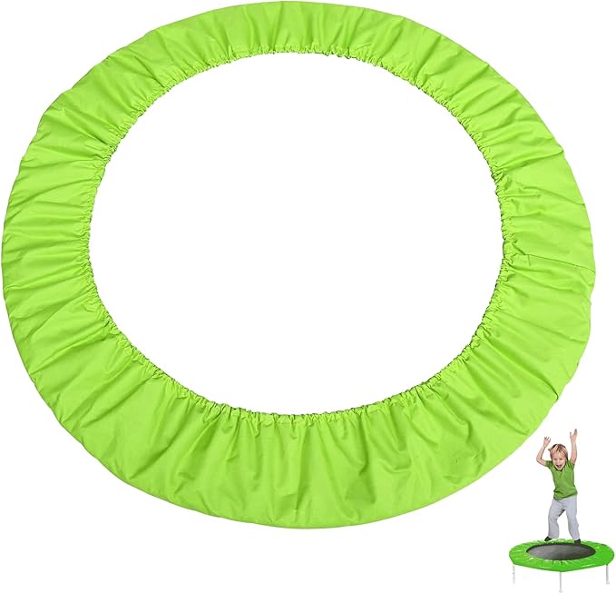 Mini Trampoline Spring Cover 36 38 40 45 60inch Small Trampoline Pad Replacement 3 Layers Thickened & Widened, 800D Tear-Resistant Oxford Cloth, fit Indoor Trampoline for Toddlers