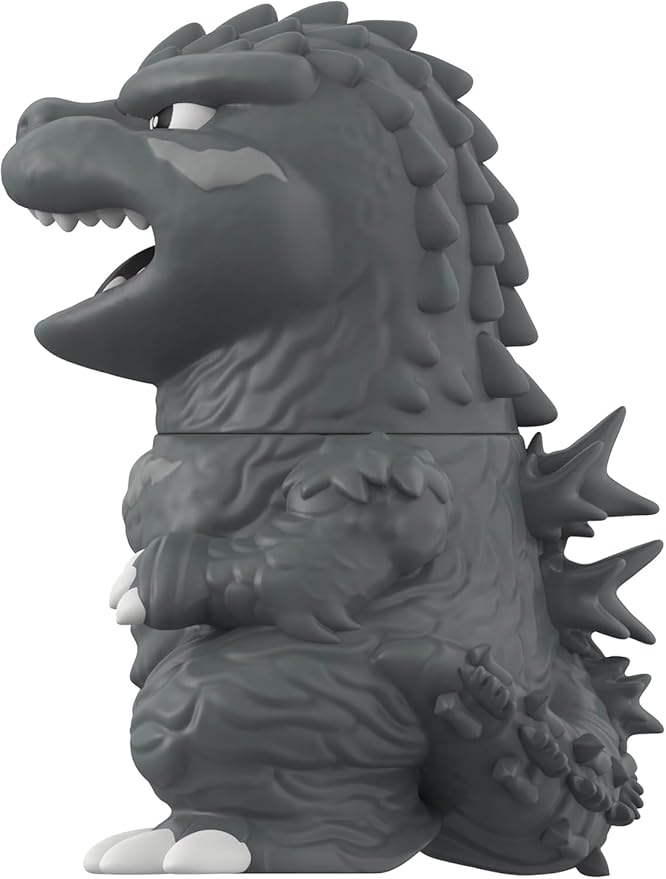 Super7 Fun! Fun! Toho Godzilla Minus One (Grayscale) Vinyl Figure - 5" Toho Godzilla Action Figure Kaiju - Classic Movie Monster Fans Collectibles & Retro Toys - Limited Edition - Amazon Exclusive
