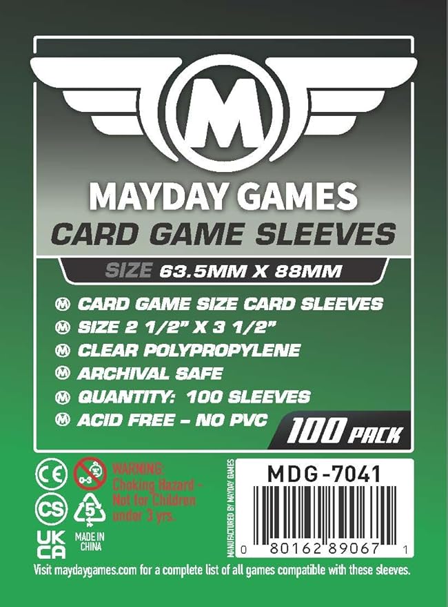 Mayday Games Daybreak Compatible Standard Card Sleeve Bundle