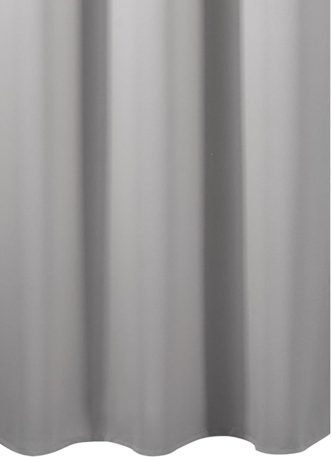 LEMOMO Light Grey Blackout Curtains 34 x 54 Inch Length/Set of 2 Curtain Panels/Thermal Insulated Room Darkening Blackout Curtains for Bedroom