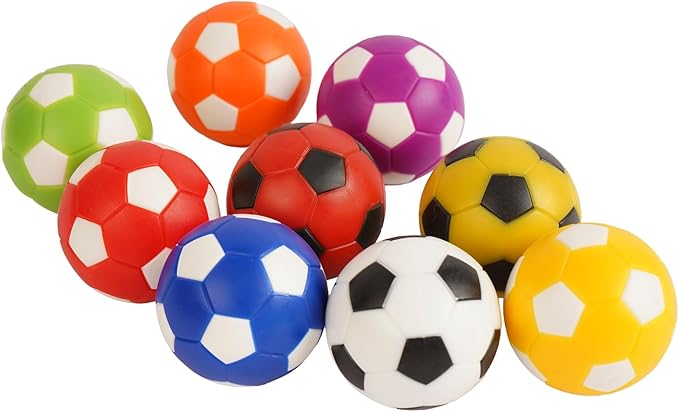 Foosball Balls - 1.42 Inch Table Soccer Balls Small Recreation Ball Set for Tabletop Game Accessory Foosball Replacements for Professional & Family Use