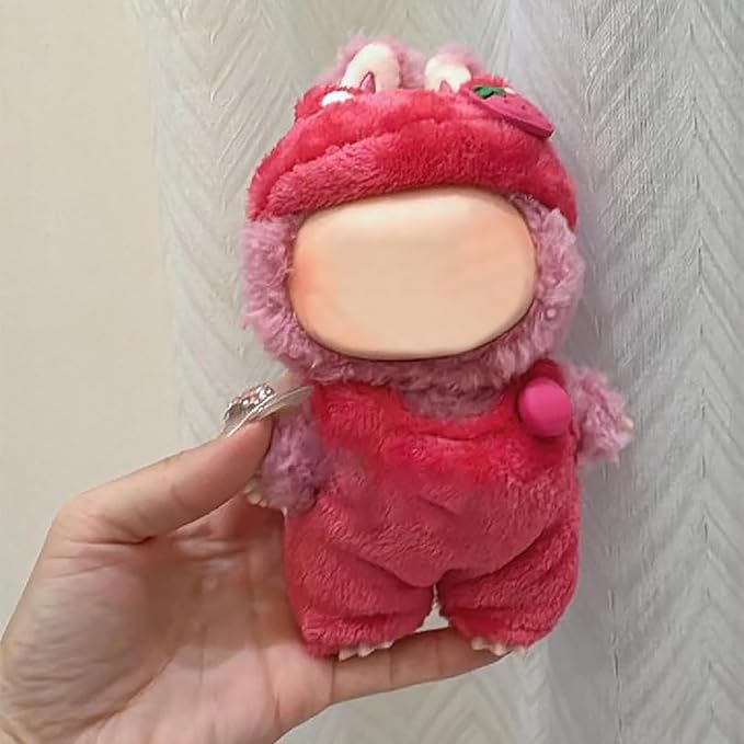Clothes Fit for 17CM Doll, Fashion Doll Clothes Outfit Set Cute Theme Designer Toys Dress Accessories for Collector Fans Display (Strawberry)