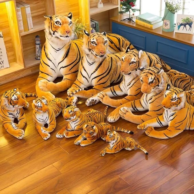 Gaint Tiger Stuffed Animal - Large Stuffed Tiger Plush Toy-(22 inches-Excluding The Tail