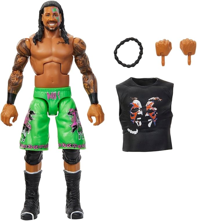 WWE Jey USO Elite Greatest Hits 7 Toy Wrestling Action Figure