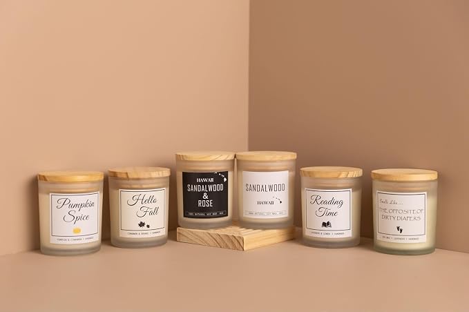 New Mom Gifts, Gender Reveal Gifts, Smells Like The Opposite of Dirty Diapers Candle, Lavender Scented Candle, Natural Soy Wax & Natural Essential Oils