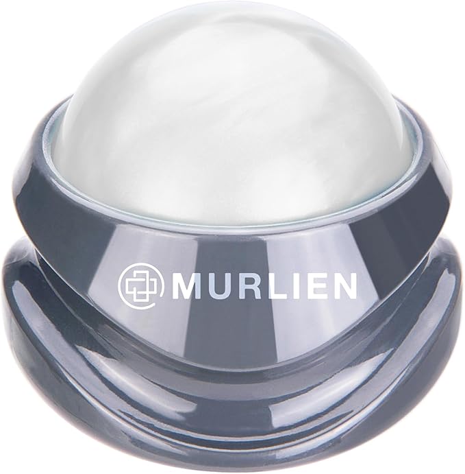 Massage Roller Ball, Tight and Sore Muscles Relief, Manual Massager, Alleviating Shoulder, Arms, Back, Legs, Calves or Muscle Tension - White