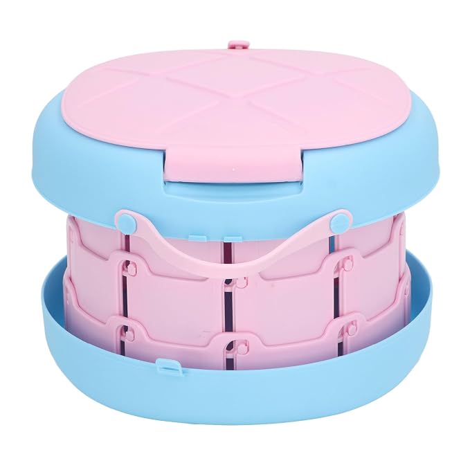 Kids Portable Potty, Portable Potty Seat for Toddler Travel, Plastic with Storage Bag Travel Potty Seat for Toddler Portable Toilet for Kids for Outdoor