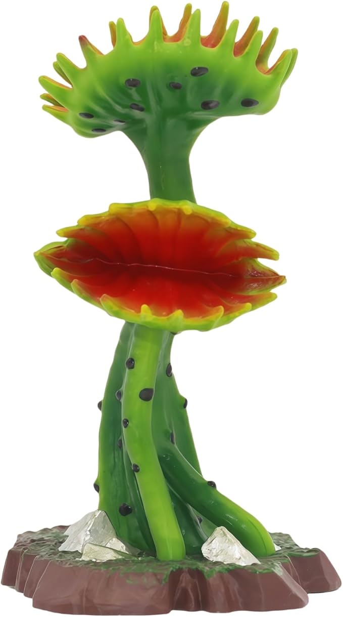 Gemini&Genius Plant Action Figure Toys for Kids Venus Flytrap Figure Carnivorous Flowers Carnivorous Plants Decor