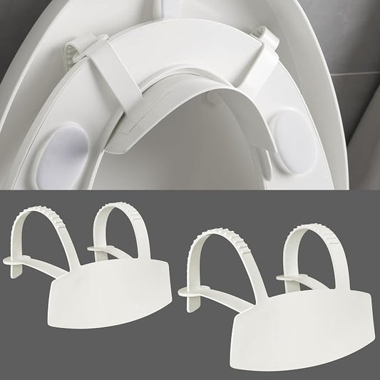 Universal Pee Deflector for Toilet Seat with Toilet lid Lifter, Toilet Splash Guard Prevents Kids and Adult from Peeing Splash Size ：11.5 * 8.3”(2PCS)