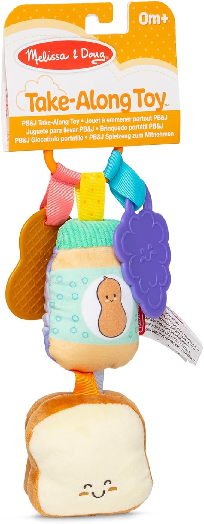 MELISSA & DOUG PB&J Take Along Toy, 1 EA