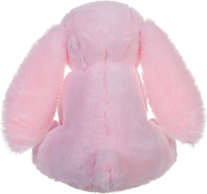 Apricot Lamb Toys Plush Pink Bunny Rabbit Stuffed Animal with Fluffy Soft Ears (Pink Bunny, 8 Inches)