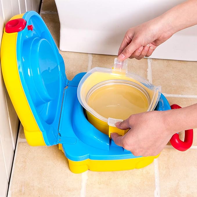 Travel Potty for Kid Emergency Toilet for Outdoor Camping Car Travel