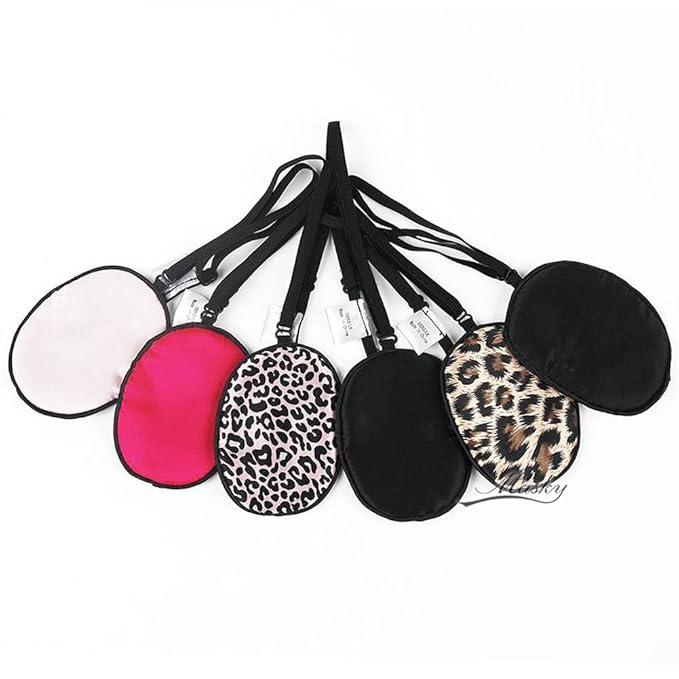 Adult Kids Amblyopia Strabismus Lazy Eye Adjustable Soft Pirate Eye Patch Single Eye Mask for Adults, Brown Leopard
