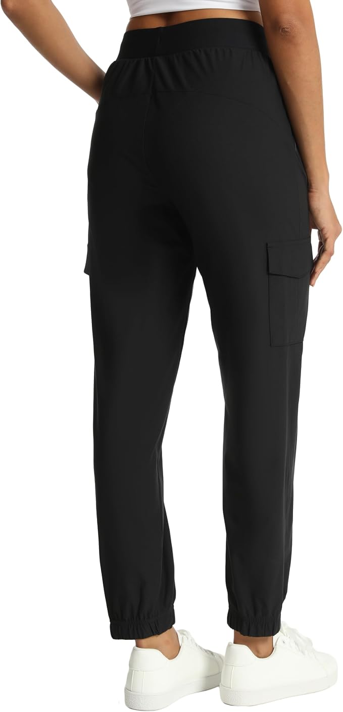 Women's Joggers Cargo Pants Lightweight Quick Dry Hiking Running Pants for Athletic Casual & Outdoor