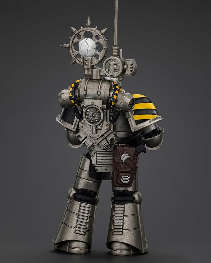 JoyToy Warhammer 40K Genuine License 1:18 Action Figure, lron Warriors MKlIl Tactical Legionary with Nuncio-vox, 4.96 in Collectible Action Figures