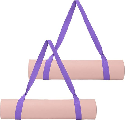 Yoga Mat Straps for Carrying, Adjustable Exercise Mat Sling Holder Multi Purpose Mats Carrier