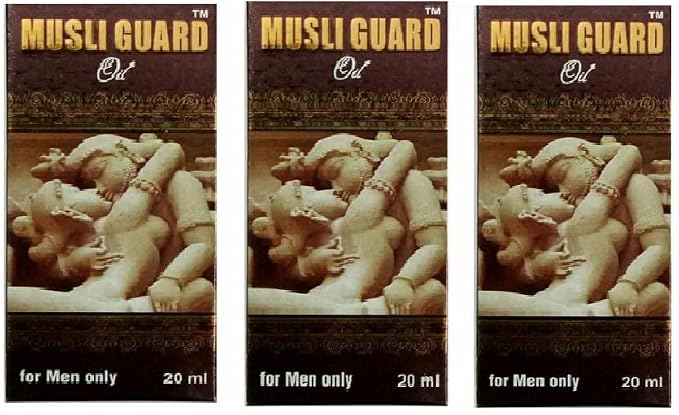 Musli Guard Oil, Massage Oil for Man Pack of 2pcs 20ml + 20ml
