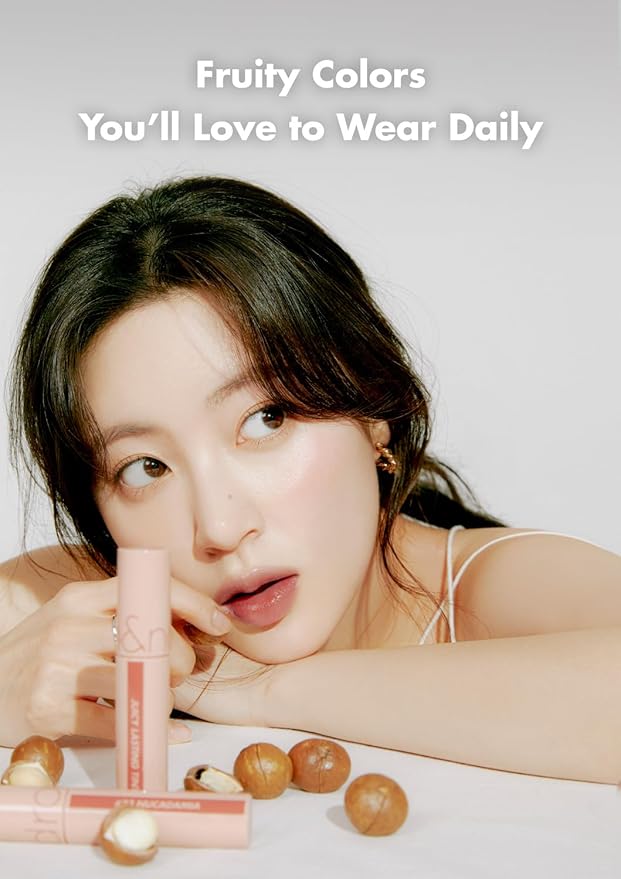 rom&nd JUICY LASTING TINT #16 Corni Soda | Pure Bare Juicy Fruit-Inspired Lip Tint | 3-in-1 Hydrating Glossy Stain | Long-Wear | Non-Sticky | Mask-Friendly | 'Mysterious Red' Coral-Pink Rose