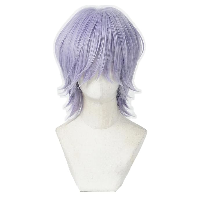 Gray Kp Group Dance Wig Halloween Costume Hair Cover for Parties Stage Performances（Gray）