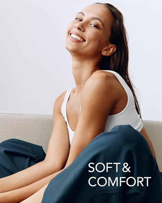 OCBON Ultra Thin Sanitary Pantyliners (Long, 7.1 inch, 108 Counts) - Ultra Thin, Unscented 100% Organic Cotton Panty Liners for Women. Chemical-Free, Extra Soft, Ideal for Sensitive Skin