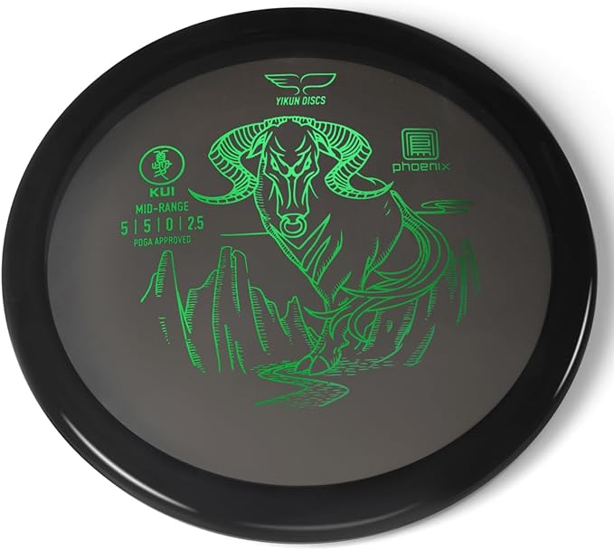 Yikun Midrange Disc Golf Disc-Overstabel Golf Mid-Range,PDGA Approved Great for Competition,Leisure and Entertainment