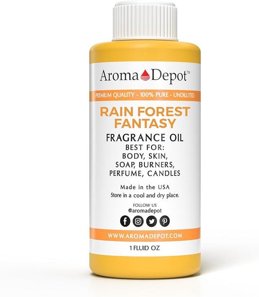 Rainforest Fantasy Perfume/Body Oil Our Interpretation, Premium Quality Uncut Fragrance Oil (1 Ounce Plastic)