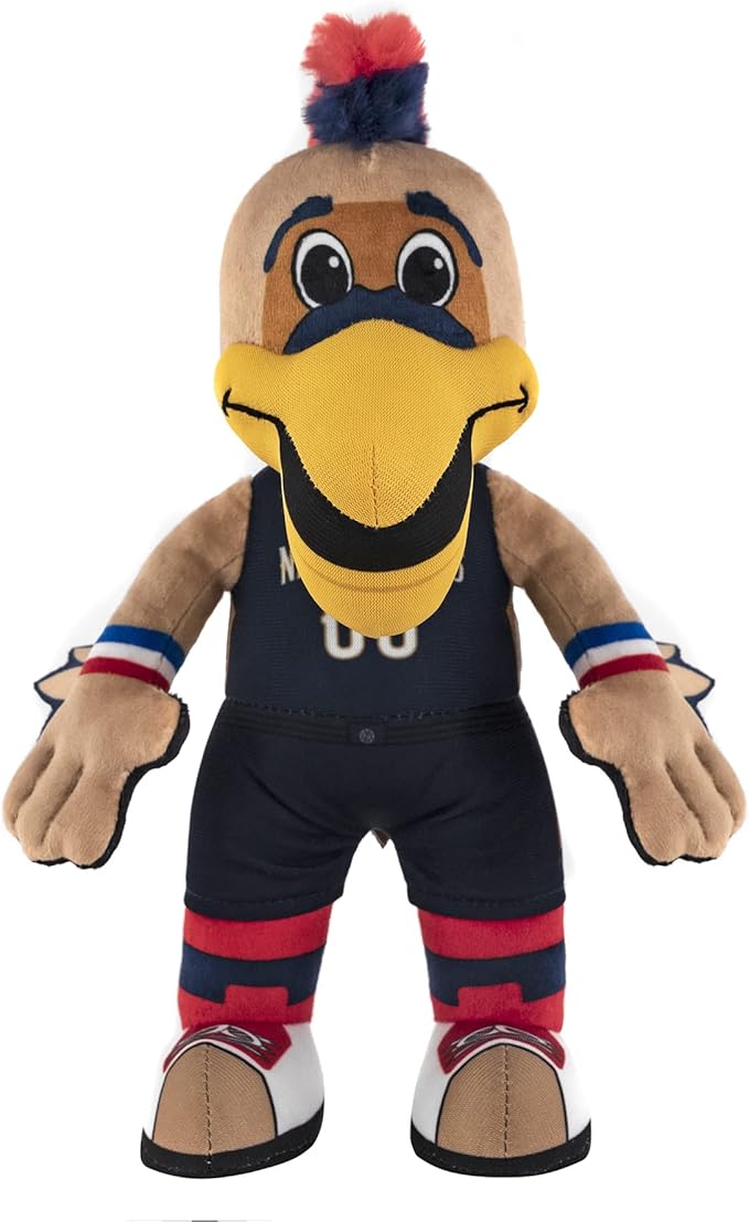 Bleacher Creatures NBA Unisex NBA 10-inch Mascot Plush Doll