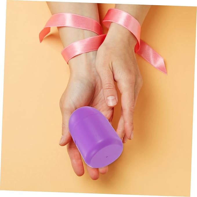 Homoyoyo 4pcs Portable Microwave Cleaning Holder for Cups Storage Box for Travel and Home Use