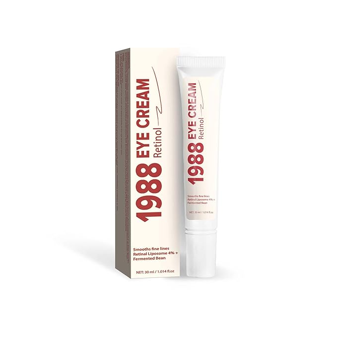 BANGFENG Retinal Liposome 4% Eye Cream with Fermented Bean Extract – Lightweight Korean-Inspired Formula for the Look of Puffiness & Fine Lines – 30ml