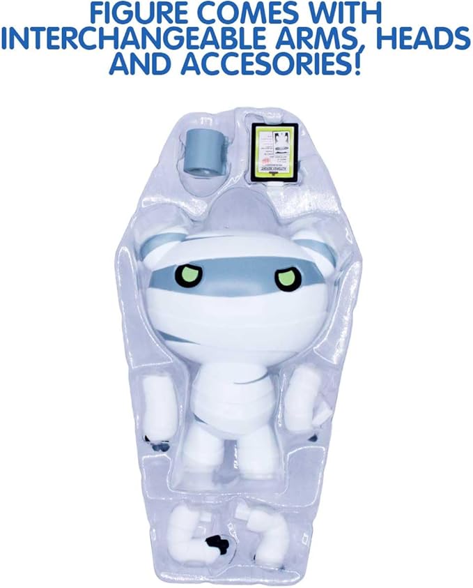Just Toys LLC Deddy Bears Series 1 Bundle – 4" Buildable & Customizable Action Figure