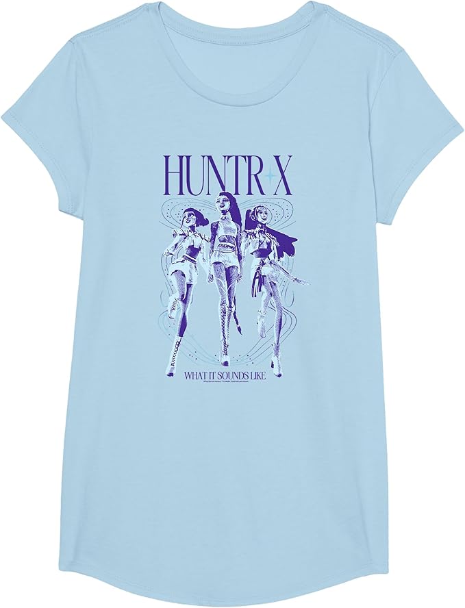 Kpop Demon Hunters Halloween Huntrix What It Sounds Like T-Shirt