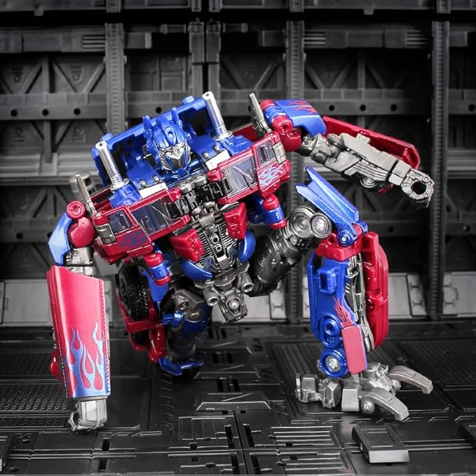 Deformation Robots Toys, Car Robot Anime Toy Action Figures 2 Modes Alloy Deformed Car Robot Movie Fans Anime Collection Car Model Robot Toys for Boys & Girls