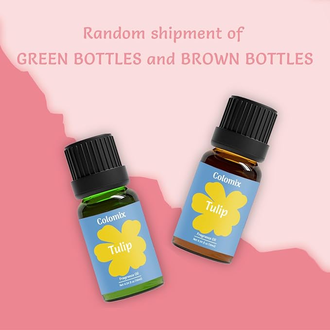 Floral Fragrance Oil Gift Set, Top 10 Scented Essential Oils for Diffusers for Home- Jasmine, Sakura, Rose Oil & More Diffuser Oil Scents, Long Lasting Scented Oils for Soap Candle Making, 10ml x 10