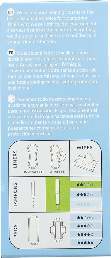 Natracare Tampons Reg With Applictr 16 ct (Multi-Pack of 12 boxes, 192 Total)