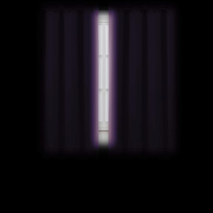 LEMOMO Lavender Blackout Curtains 66 x 63 Inch Length/Set of 2 Curtain Panels/Thermal Insulated Room Darkening Blackout Curtains for Bedroom