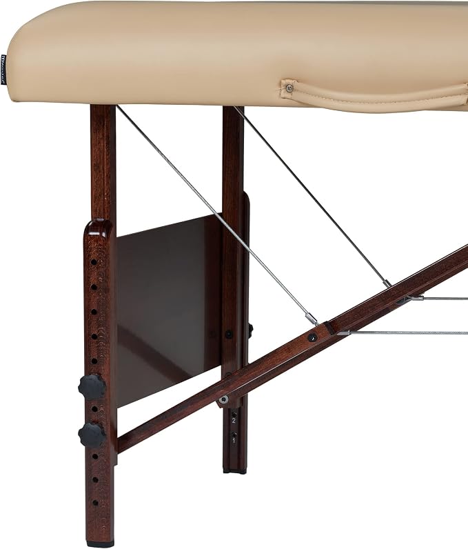 Master Massage 30" Del Ray Pro Portable Massage Table (30" Width x 84" Length) with Adjustable Height, 750lbs Working Capacity